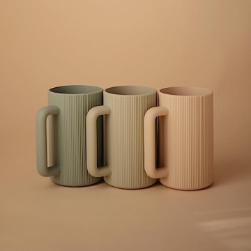 Mushie Bath Rinse Cup 100% Silicone for Safe Kids Bathing