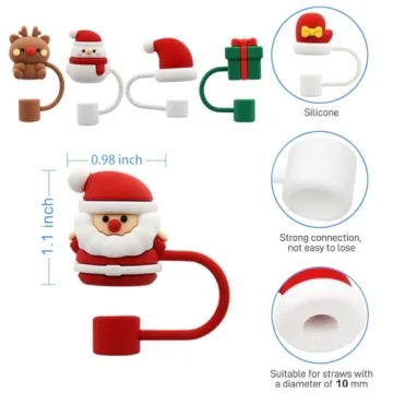 Stylish Straw Covers for Stanley Cup - Fun & Functional Toppers!