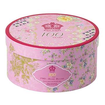 Royal Albert 100 Years 1980 Teacup Set in Rose Blush