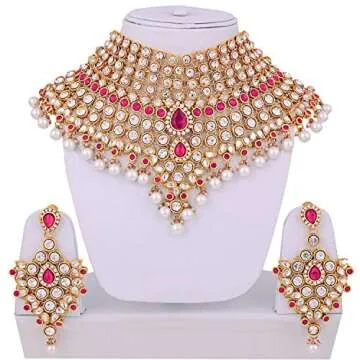 Aheli Bollywood Style Bridal Jewelry Set for Women