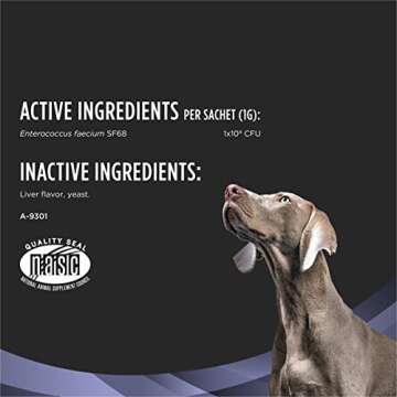 Purina Pro Plan Veterinary Supplements FortiFlora Dog Probiotic Supplement, Canine Nutritional Supplement - (Pack of 6) 30 ct. Boxes