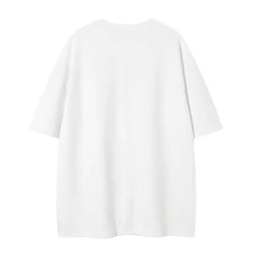 Aelfric Eden Womens Oversized T Shirts Tees Heart Bow Print Crew Neck Tops Y2k Streetwear Short Slee...