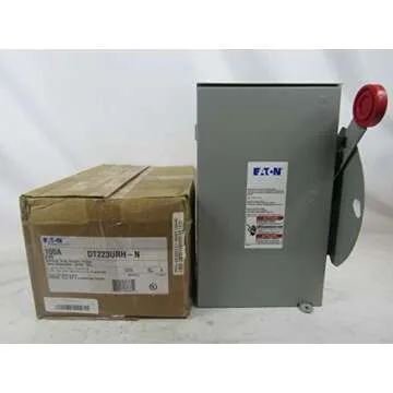 Eaton 100 Amp Double-Throw Safety Switch for Reliable Power Control