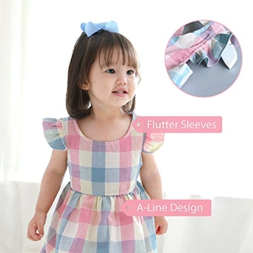 Zanie Kids Baby Girl Dress for Infants 18-24 Months