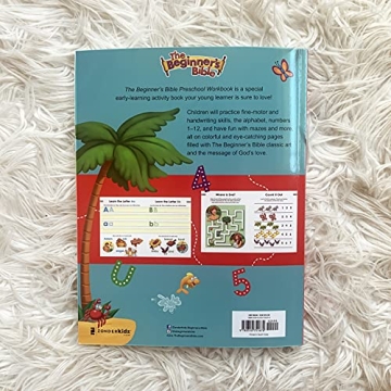 The Beginner's Bible Preschool Workbook for Early Learning