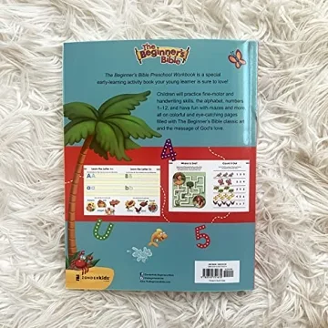 The Beginner's Bible Preschool Workbook for Early Learning