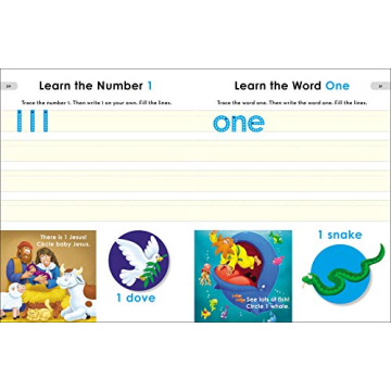 The Beginner's Bible Preschool Workbook for Early Learning