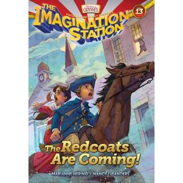 Imagination Station Series - Adventures in Odyssey - Set of 14 - Volumes #1-14 Including Captured on the High Seas, the Redcoats Are Coming, Danger on a Silent Night, Hunt for the Devil's Dragon, Challenge on the Hill of Fire and More