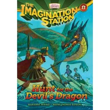 Imagination Station Series - Adventures in Odyssey - Set of 14 - Volumes #1-14 Including Captured on the High Seas, the Redcoats Are Coming, Danger on a Silent Night, Hunt for the Devil's Dragon, Challenge on the Hill of Fire and More