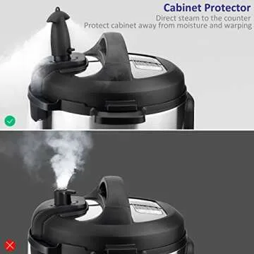 Goldlion Steam Diverter for Instant Pot Duo and Smart Models