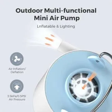 FLEXTAILGEAR Tiny Pump X for Air Mattresses & Camping