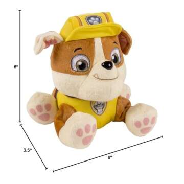 TY 41209 Rubble Bulldog-Paw Patrol-Reg, Multicolored, 15cm