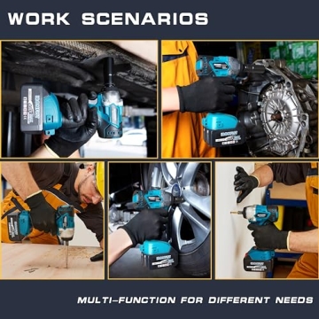 Powerful IRONFIST Cordless Impact Wrench for DIY Tasks