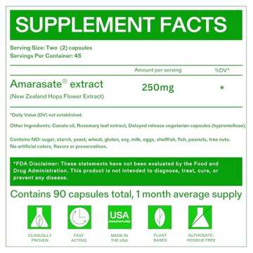Calocurb Calorie Control Supplement, 6X Natural GLP-1 Activator, 90 Count (1 Month Average Supply), Plant Based Dietary Supplement, Patented Formula, Manages Appetite, Hunger & Cravings
