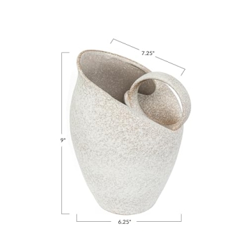Bloomingville 82-Ounce Textured Stoneware Pitcher