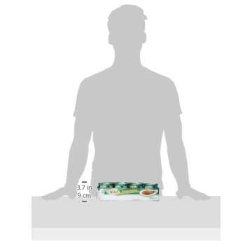 Purina Fancy Feast Wet Cat Food Medleys Wild Salmon Primavera With Tomatoes Carrots and Spinach in Silky Broth - (Pack of 24) 3 oz. Cans