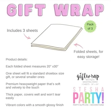 Gingerbread House Holiday Wrapping Paper - 3 Sheets