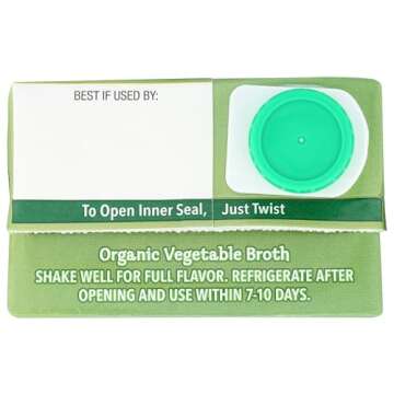 Pacific Natural Foods Organic Vegetable Broth - Flavorful and Healthy