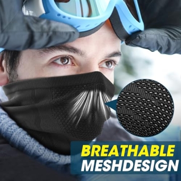 WTACTFUL Neck Gaiters - Breathable Winter Ski Mask