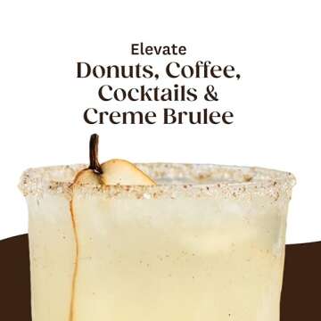 Heilala Pure Vanilla Sugar for Baking & Beverages