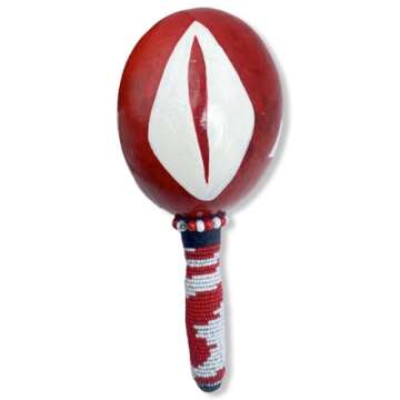 Authentic Maraca de Shangó for Spiritual Rhythm and Strength