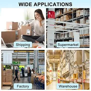 Brother DK-1241 Replacement Shipping Labels 800 Labels