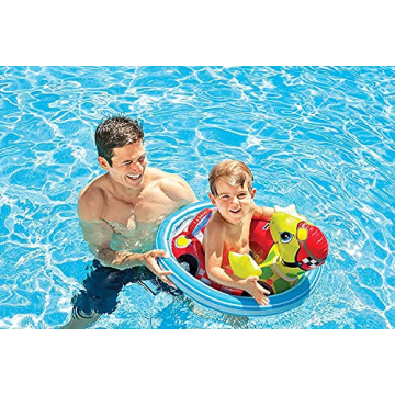 Intex Inflatable See Me Sit Pool Ride for Kids Ages 1-4