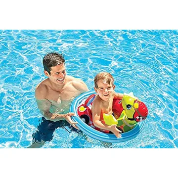 Intex Inflatable See Me Sit Pool Ride for Kids Ages 1-4