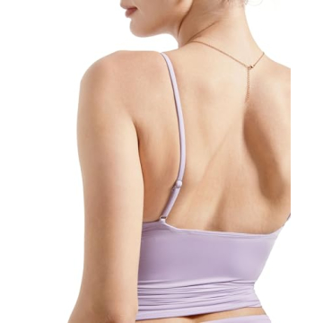 SUUKSESS Women Sexy V-Neck Crop Tank Top Y2K Style