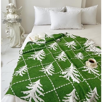 Ultra Soft Cozy Green Pine Blanket - Perfect for All Occasions
