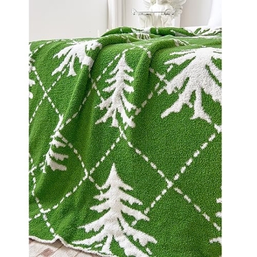 Ultra Soft Cozy Green Pine Blanket - Perfect for All Occasions