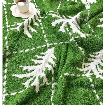 Ultra Soft Cozy Green Pine Blanket - Perfect for All Occasions