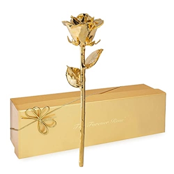 24K Gold Dipped Rose - Lasting Love Gift