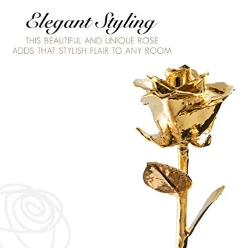 24K Gold Dipped Rose - Lasting Love Gift