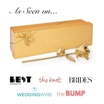 24K Gold Dipped Rose - Lasting Love Gift