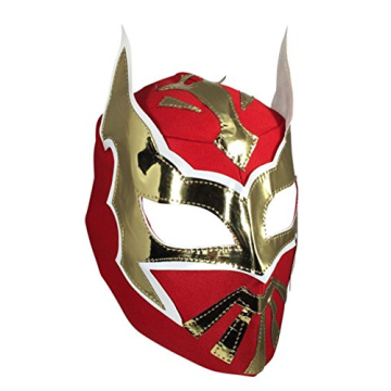Del Mex Lycra Lucha Libre Mask for Adults - Sin Cara Red
