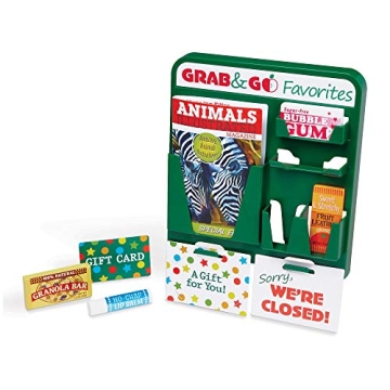 Melissa & Doug Fresh Mart Grocery Store Play Food and Role Play Companion Set - Kids Pretend Grocery Shopping For Kids Ages 3+