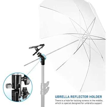 LimoStudio Heavy Duty Metal Clamp Clip - Secure & Versatile