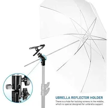 LimoStudio Heavy Duty Metal Clamp Clip - Secure & Versatile