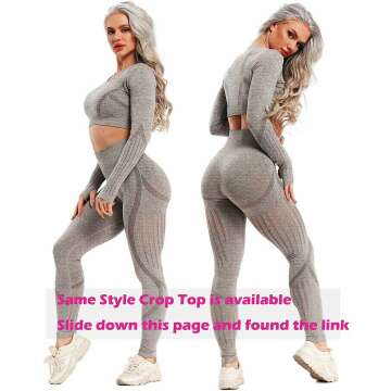 Seamless High Waisted Yoga Leggings for Women