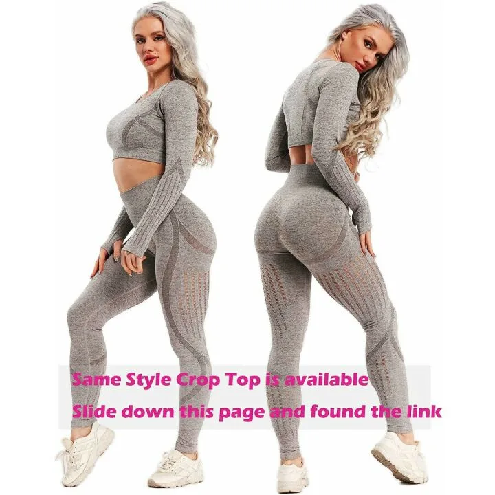 Seamless High Waisted Yoga Leggings for Women