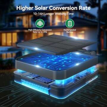 KOOPER Solar Flower Lights Outdoor Garden Decor 3/4/6 Pack