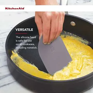 KitchenAid Bowl Scraper Set - Perfect for Home Baking!