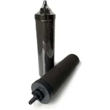 Nispira Premium Water Filter Black Element Cartridge Compatible with Berkey Countertop Water Purification System. Compared to Part BB9. 2 Filters