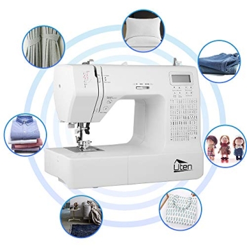 Portable Sewing Machines with 200 Stitches and Features