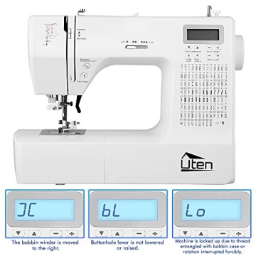 Portable Sewing Machines with 200 Stitches and Features