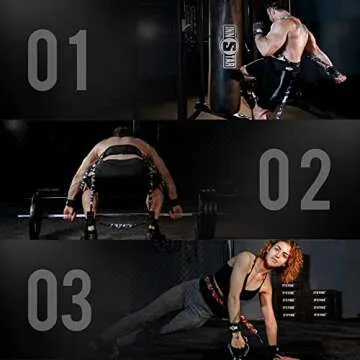 MMA Boxing Resistance Band Set - Versatile Training Equipment