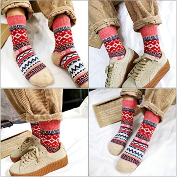 Warm Women's Wool Socks - Ideal Winter Gift for All