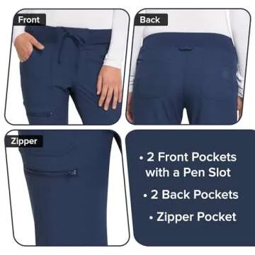 HeartSoul Women's Medical Scrub Joggers - Comfort & Style