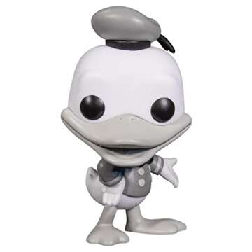 Funko Disney 100 Black and White Donald Duck Pop! Vinyl Collectible Figure - Limited Edition Exclusive
